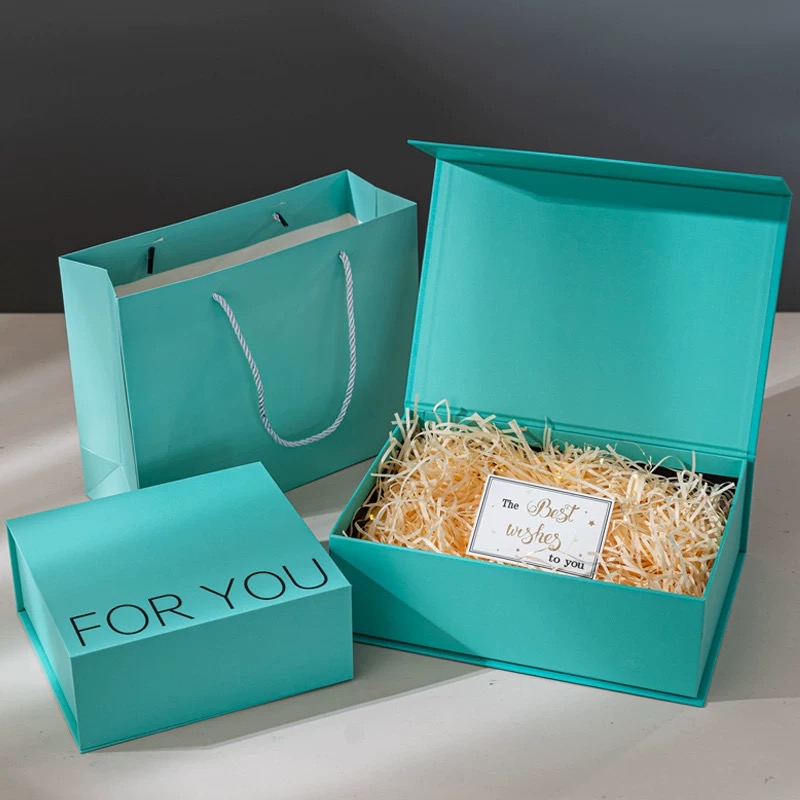 Recyclable Magnetic Box Custom Size Logo Cardboard Hard Rigid Packaging Gift Box for Perfume beauty cosmetics 