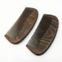 Chinese custom wooden mens wide teeth flat comb for beard and hair