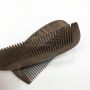 Chinese custom wooden mens wide teeth flat comb for beard and hair