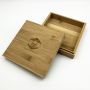Customized Factory direct Eco-Friendly nature bamboo hand-made wooden gift box for packaging