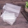 Custom Clear PVC plastic box with logo wholesale