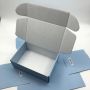 Custom Folding Corrugated white Paper Shipping Boxes With Logo 