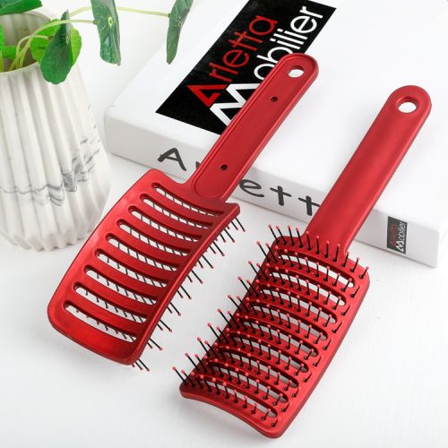 Custom red hair comb brush with your logo 
