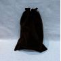 Custom two layers velvet satin wig velvet drawstring bag for hair 