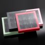Custom Red paper square chocolate box with plastic tray