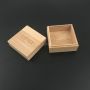 Custom handmade bamboo wooden box with lid