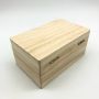 Custom bamboo essential oil storage box with lock