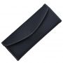 Custom black PU leather Salon Hair Scissor Bag Hair Scissors Bags Pouch Holder Case with logo