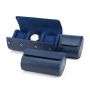 Wholesale Travel Portable Custom Logo Gift PU Leather Wrist Watch Rolling Storage Case Single Watch Packaging Box Case For men