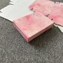 Free sample custom logo pink color cosmetic corrugated packaging mailer box shipping box paper box