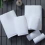 Hotel towels pure cotton customized Embroidery logo white absorbent thickened cotton towels hotel homestay beauty salon five-star hotel bath towels
