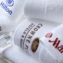  customized logo wholesale Five-star hotel pure cotton bath towel thick white beauty absorbent hotel special cotton towels