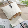 Hot Selling Luxury Organic Cotton Envelope Dust Bag Recyclable Custom Ribbon New Design for Fabric Packaging Envelope Pouches
