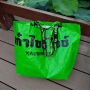 Large Capacity Custom Laminated PP hot pink Woven Shopping Bags for Storage and Moving