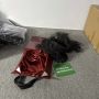 Custom Wig Boxes with Handles | Luxury Satin-Lined Wig Packaging with ribbon handle